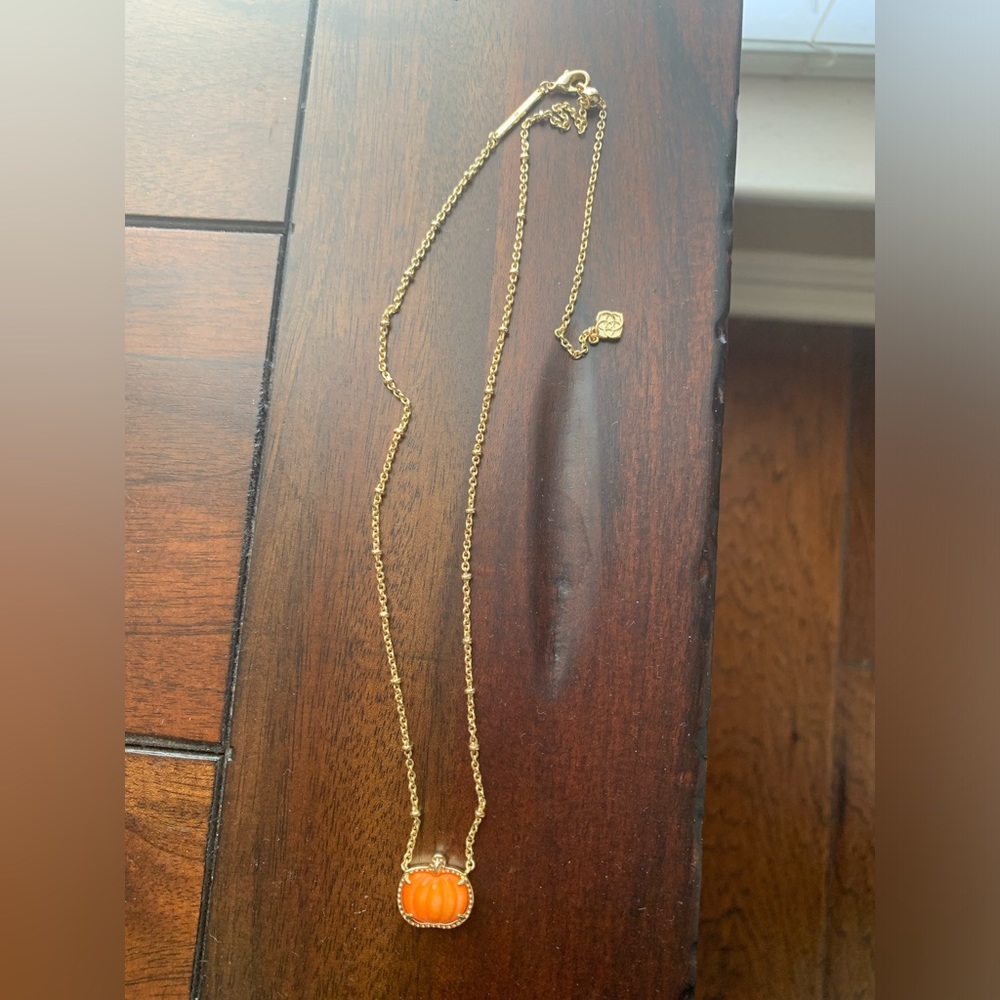 Kendra Scott Pumpkin Necklace